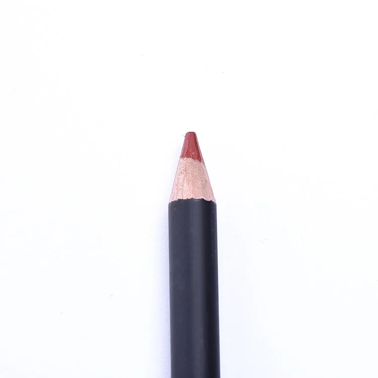 Заводская розетка многоцветный фирменный водонепроницаемый карандаш для губ с фирменной торговой маркой долговечный высококачественный деревянный Веганской косметики