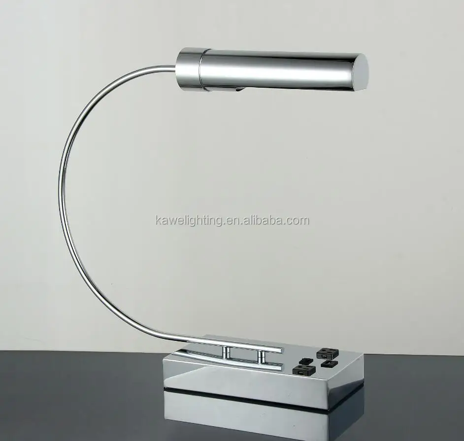 2016 LED 7W good quality UL best price for power outlet USB hotel desk lamp UL CUL ETL CE