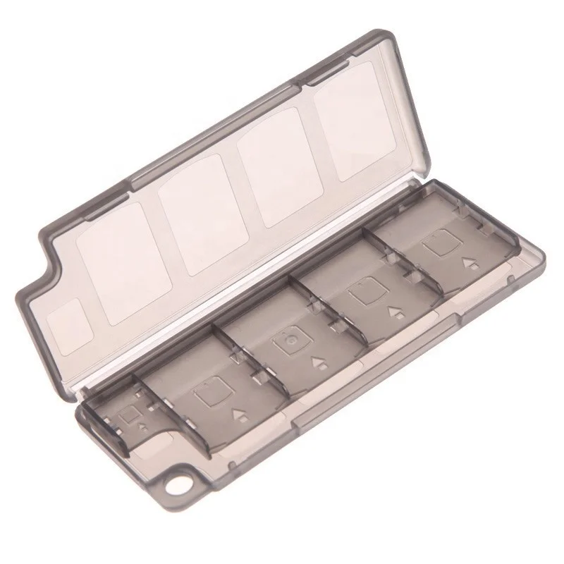 10 in 1 10in1 Memory TF Cards Games Card Holder Case Storage Box for PS Vita 1000 PSV1000 PSV Slim 2000 Card Organizer
