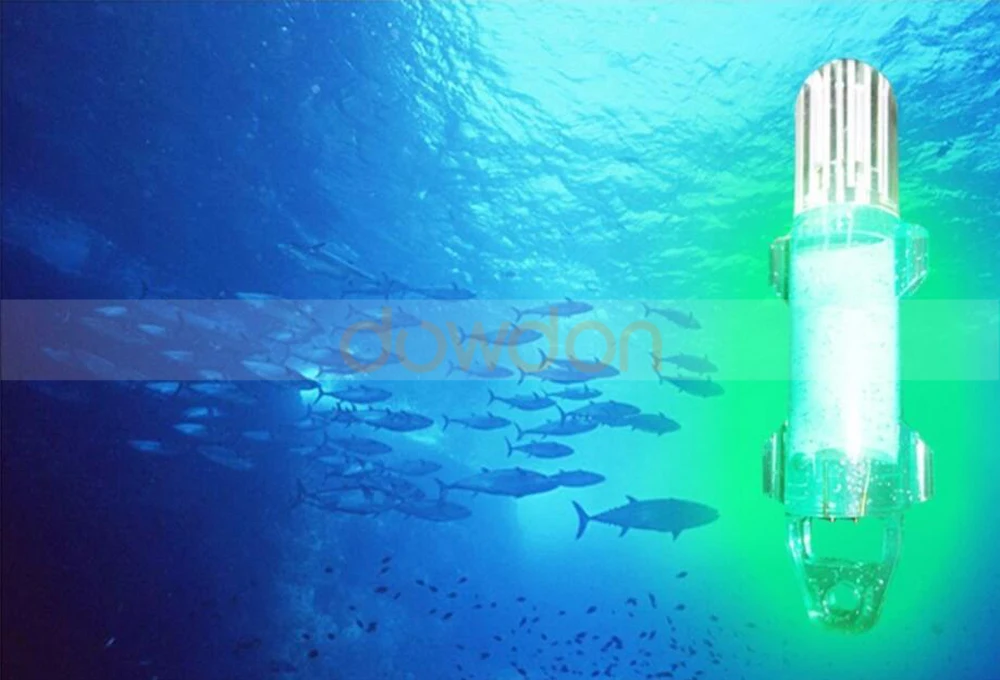 1000M Deep LED Bait Light Saltwater Freshwater Deep Sea Underwater Fishing  Light
