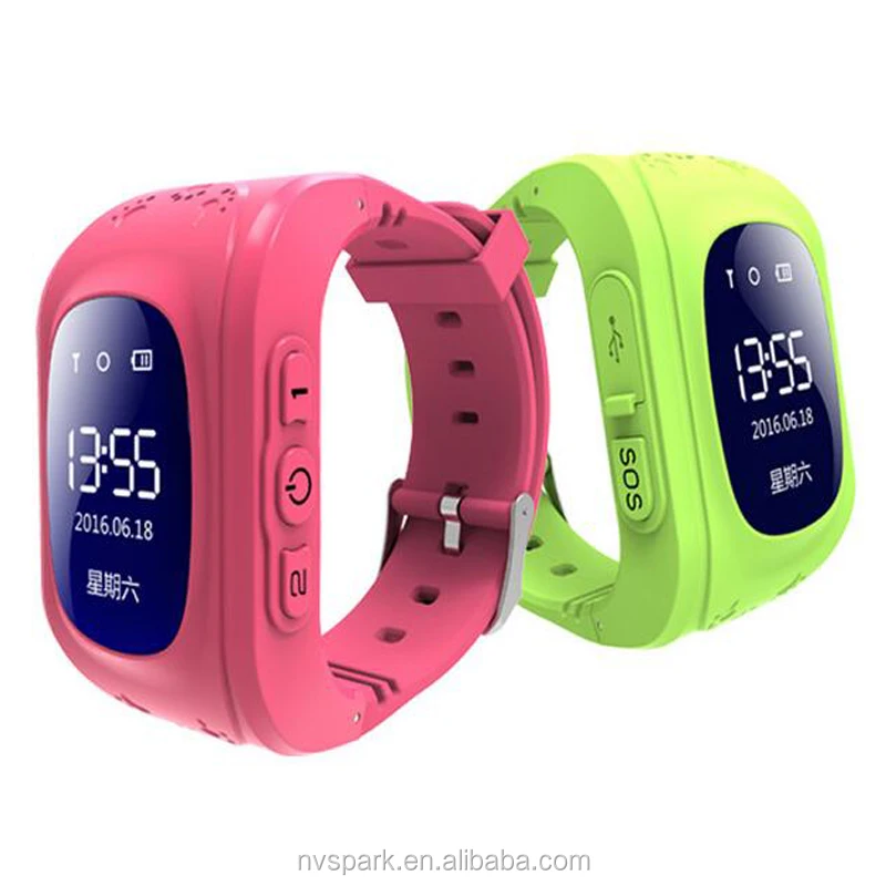 Q50 Smart Watch OLED Screen Cheap BT SOS Phone Call GPS Watch