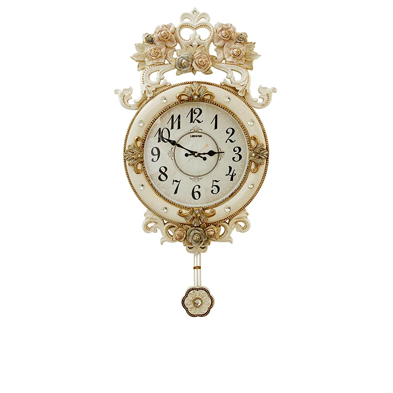 欧洲玫瑰家居装饰与摇 fbd8278 的挂钟 - buy europe rose home decor
