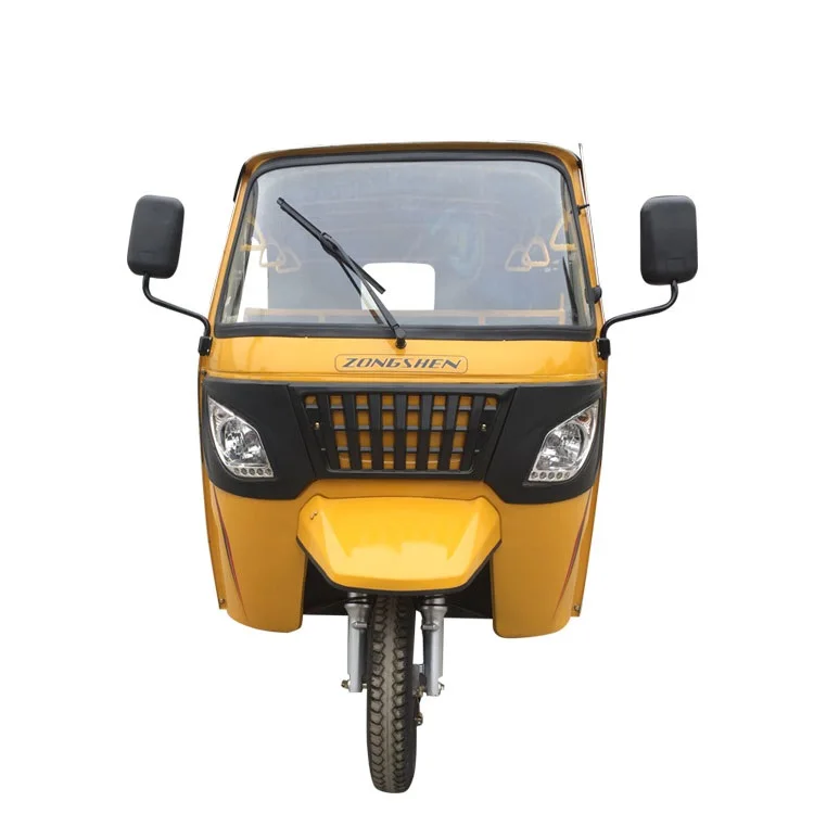 Maximum Loading 9 People Three Wheeler Motor Mobility Passenger Taxi With 200cc Zongshen Engine