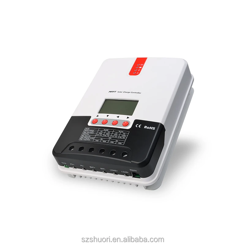 【新品未使用】40A MPPT チャージコントローラー 12V 24V ソーラー 40A 12/24V MPPTソーラーチャージコントローラー（100V入力対応