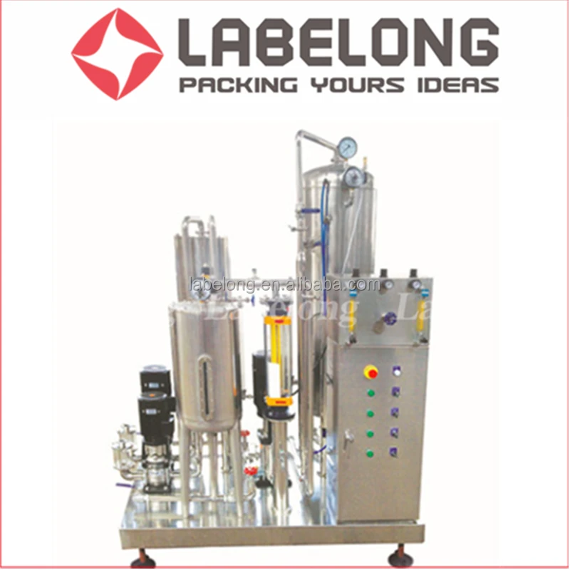 Углекислотный/газированный напиток, смеситель CO2 в производственной линии для газированных напитков