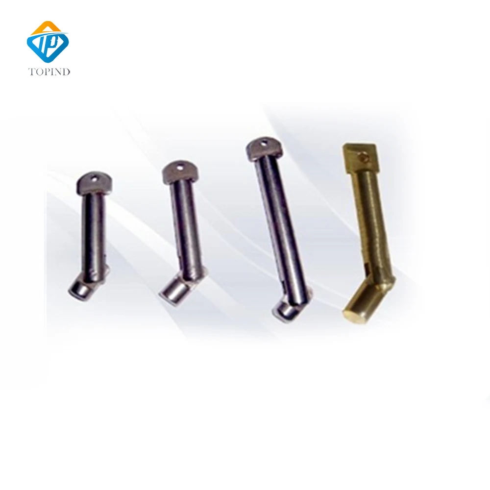 Steel Toggle Pin A-Type Plated Carbon Clevis Pin with Brass and Zinc Material for Ship Use