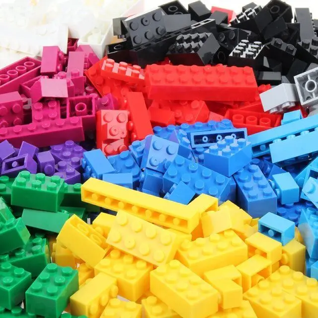 Building Blocks Amazon Lego 1000 Pieces Box Of Blocks 1000pcs