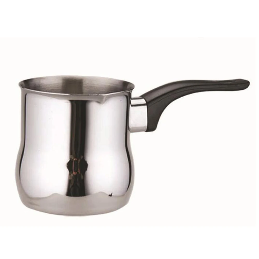 Classic Stainless Steel Turkish Server Set 4 Pieces Coffee Warmer