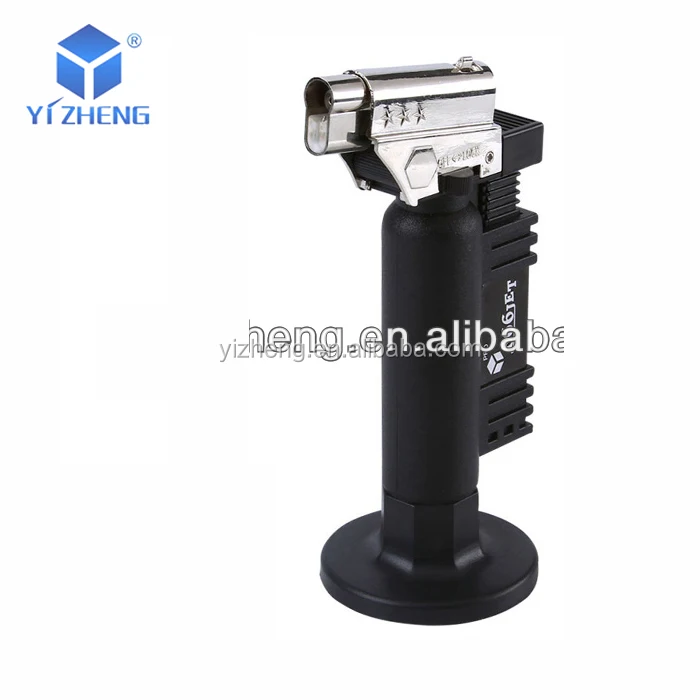 Good Quality Windproof Jet Flame Hardware Waterproof Portable Butane Gas Torch Lighter Gas Gun Welding Torches