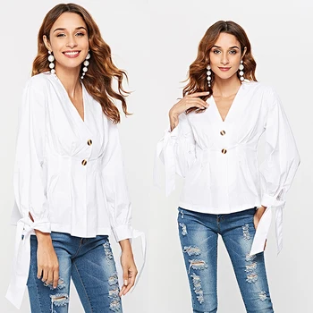 Women Clothing Tops Women White Cotton Latest Saree Blouse Designs