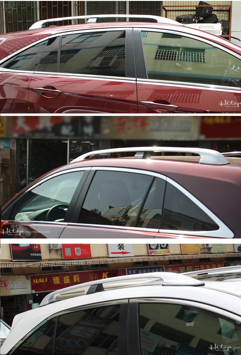 original style for RDX roof bar roof rack rail/luggage cross bar,install with screws,thicken aluminum alloy,best recomended. - us695