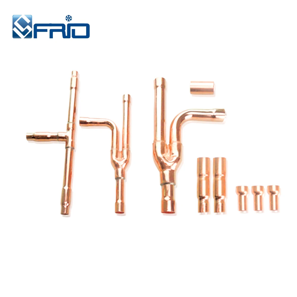 VRV VRF Air Conditioner Refnet Joints Y RefNet Branch Piping Kits