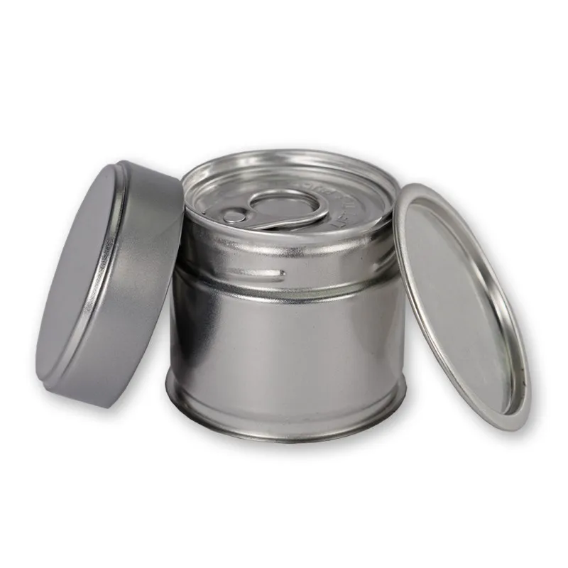 Custom Matcha Tea Tin Pop-top Tin Can with Screw Lid, View pop-top tin ...