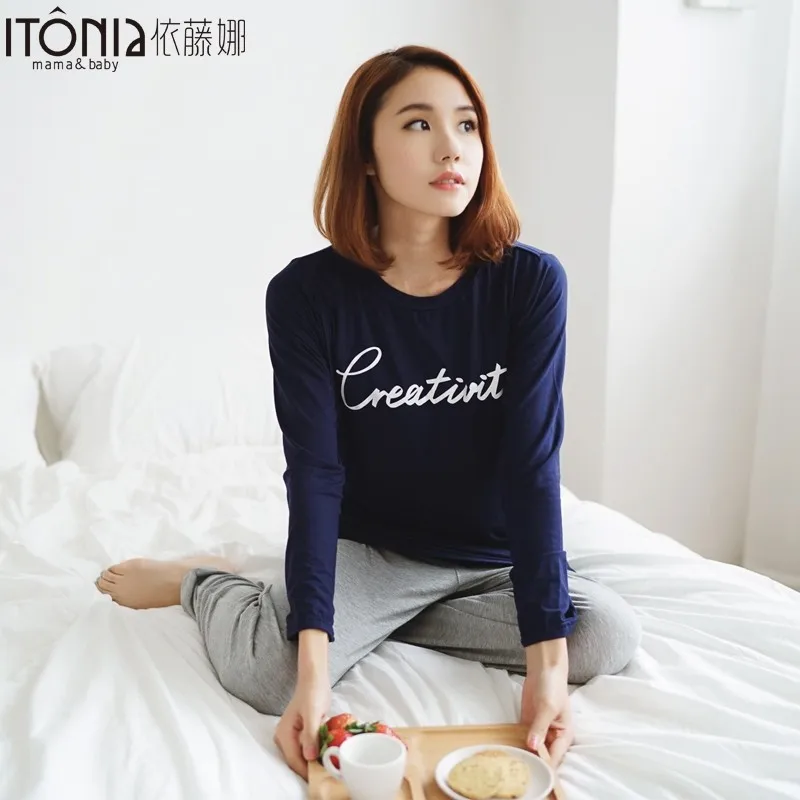 
Oem-дизайн, отличное качество, приятный дизайн, одежда для сна для грудного вскармливания 