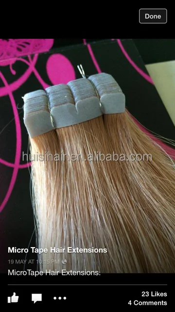 flower tape hair extensions