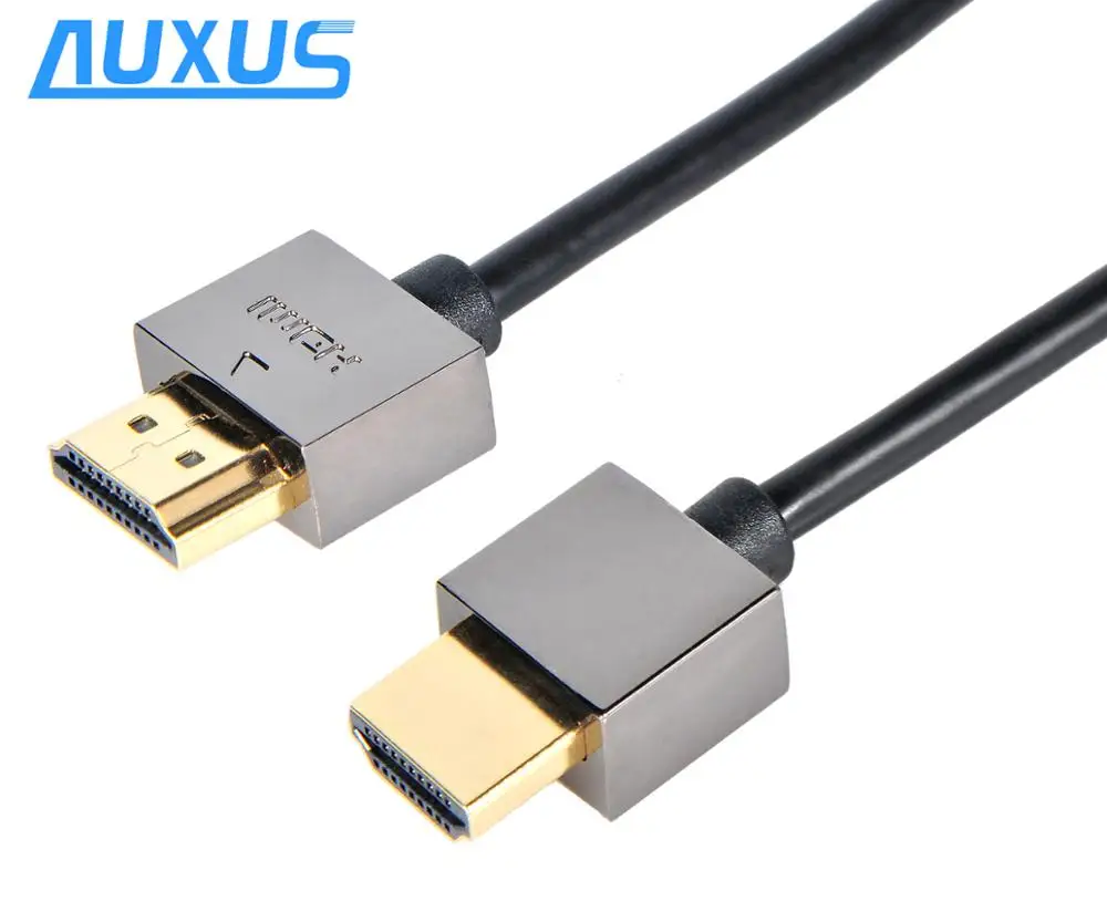 Ultra Slim M/M HDMI to HDMI cable (HDTV 2160P 1.8M) with CE ROHS certificates for PS4 SET-UP BOX