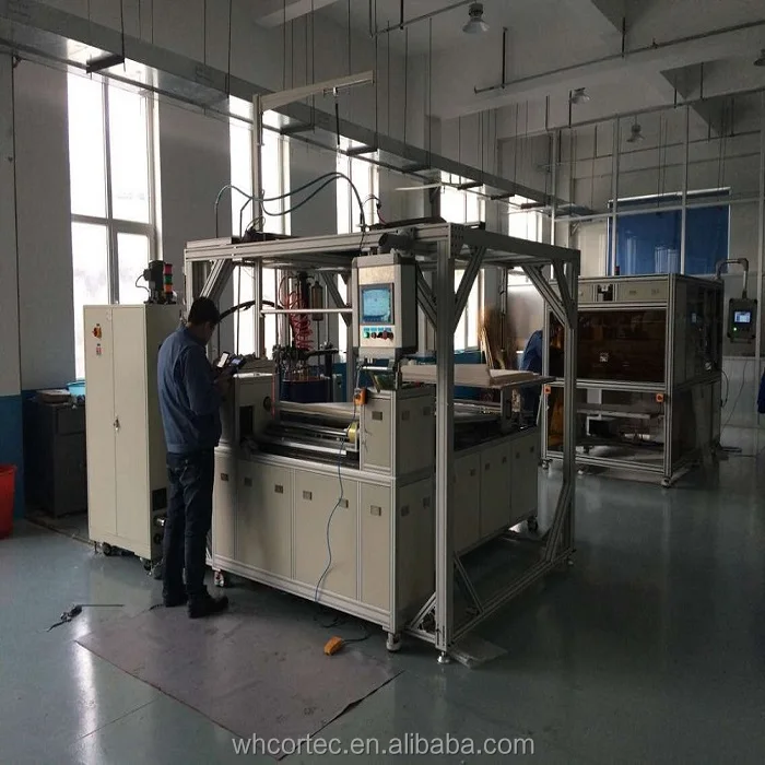 Machine to Convert Flat Sheet Membrane Into Spiral Wound Membrane element