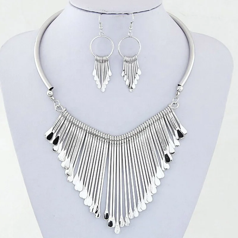 
 Кисточки дешевые итальянские африканские покрытия комплект ювелирных изделий золото  