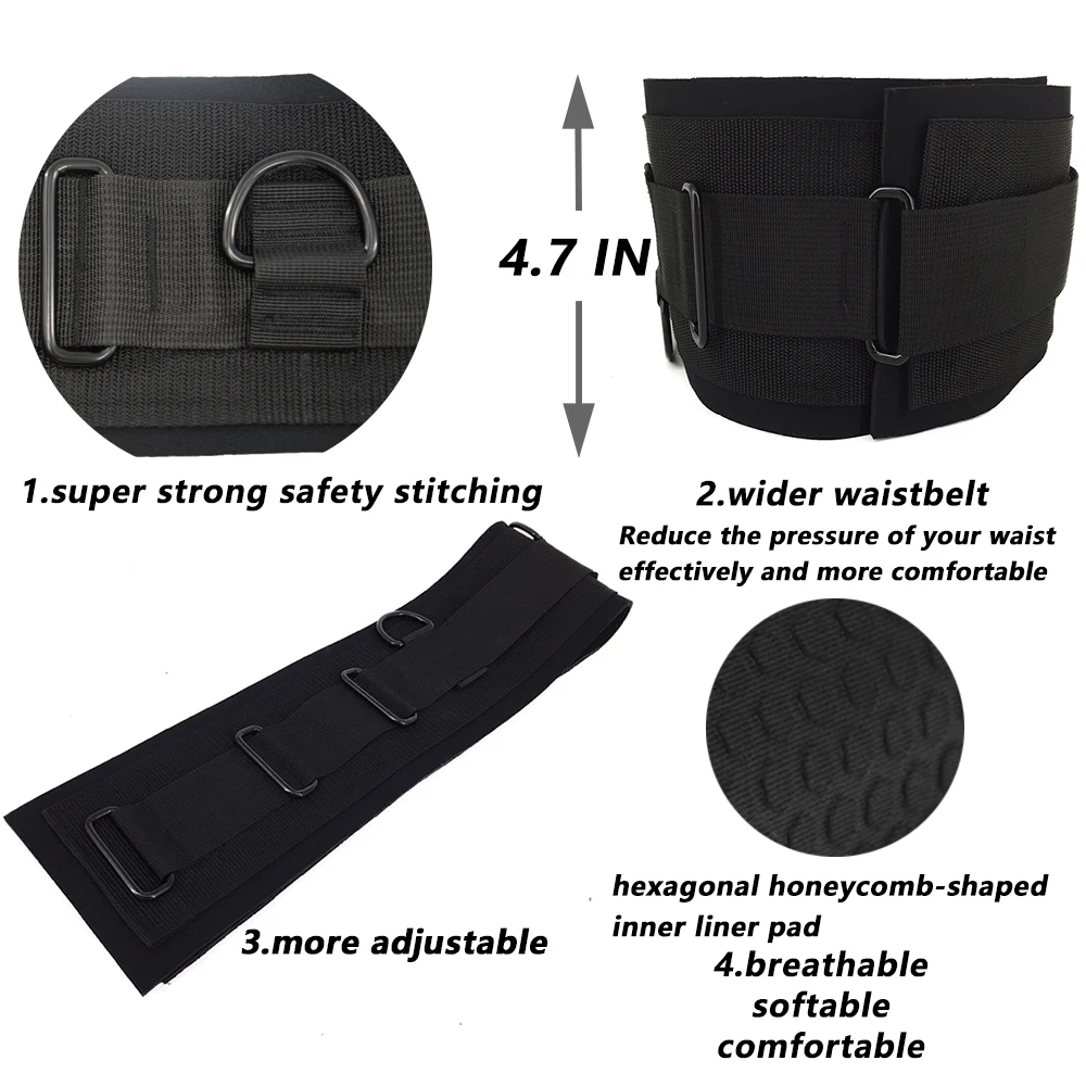 Innstar Squat Vertical Jump Trainer Leg Strength Resistance Bands Set