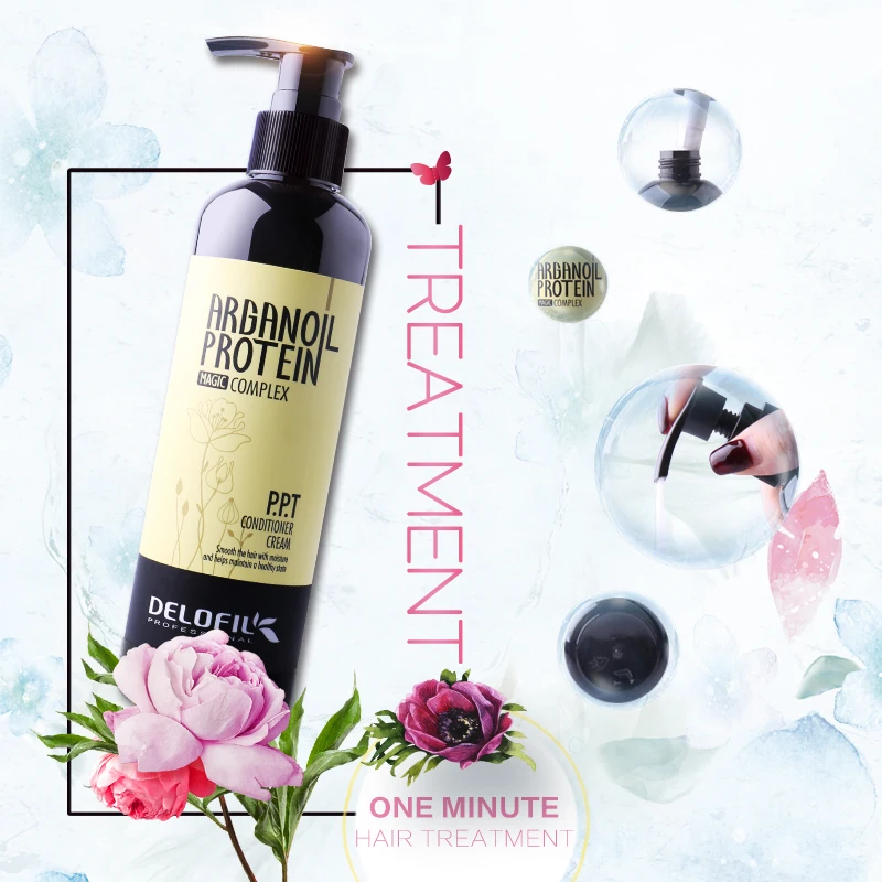 
 Крем-кондиционер DELOFIL P.P.T высокого качества, лучший крем для ухода за волосами, салонный бренд, Лидер продаж  