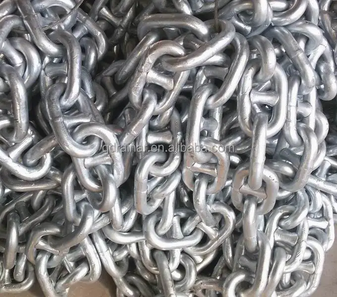 Hot Dip Galvanized Anchor Mooring Chain Durable Reliable