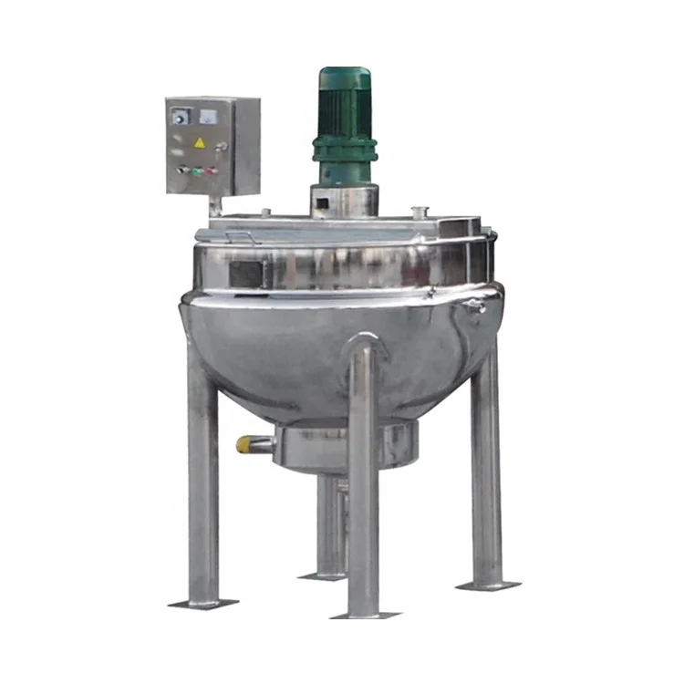 Cooling System for Double Jacketed Kettle Steam Jacketed Kettle Tilting Jacketed Kettle