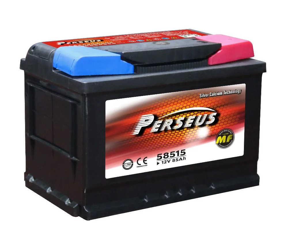 Guangzhou Factory Hs Code Battery Din85 Mf Solite Car Battery 12v 85ah