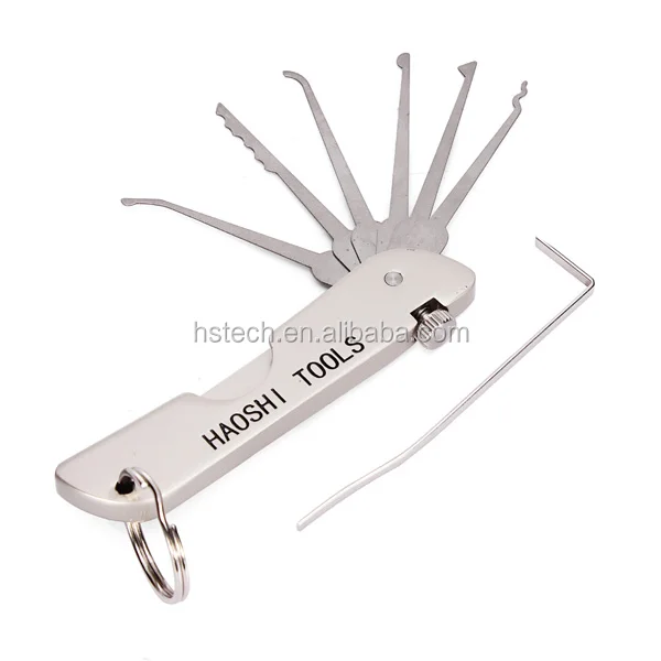 Locksmith Tools Haoshi Tools Fold Lock Pick Padlock Jackknife Jack Knife Lock Picks