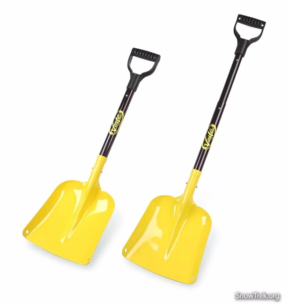 Hot selling long handle snow shovel/avalanche shovel/aluminum snow