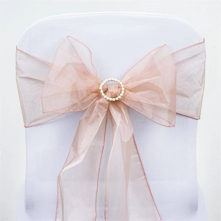 Чехол для стула из органзы и