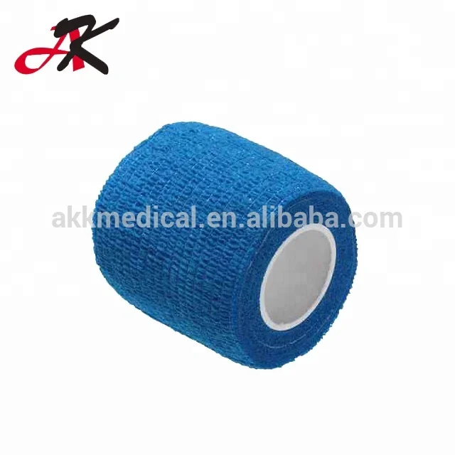 High Quality Disposable Non-slip Colorful Cohesive Elastic Bandage