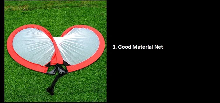 product portable mini foldable pop up soccer goals outdoor kids football pitch training net-5