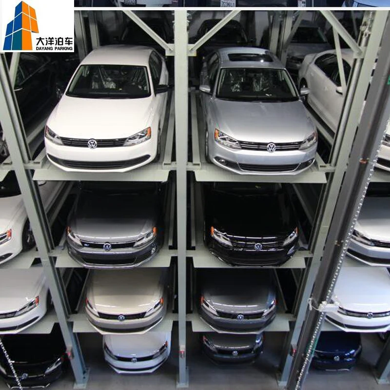 Парковочный подъемник на 4 уровня DAYANG