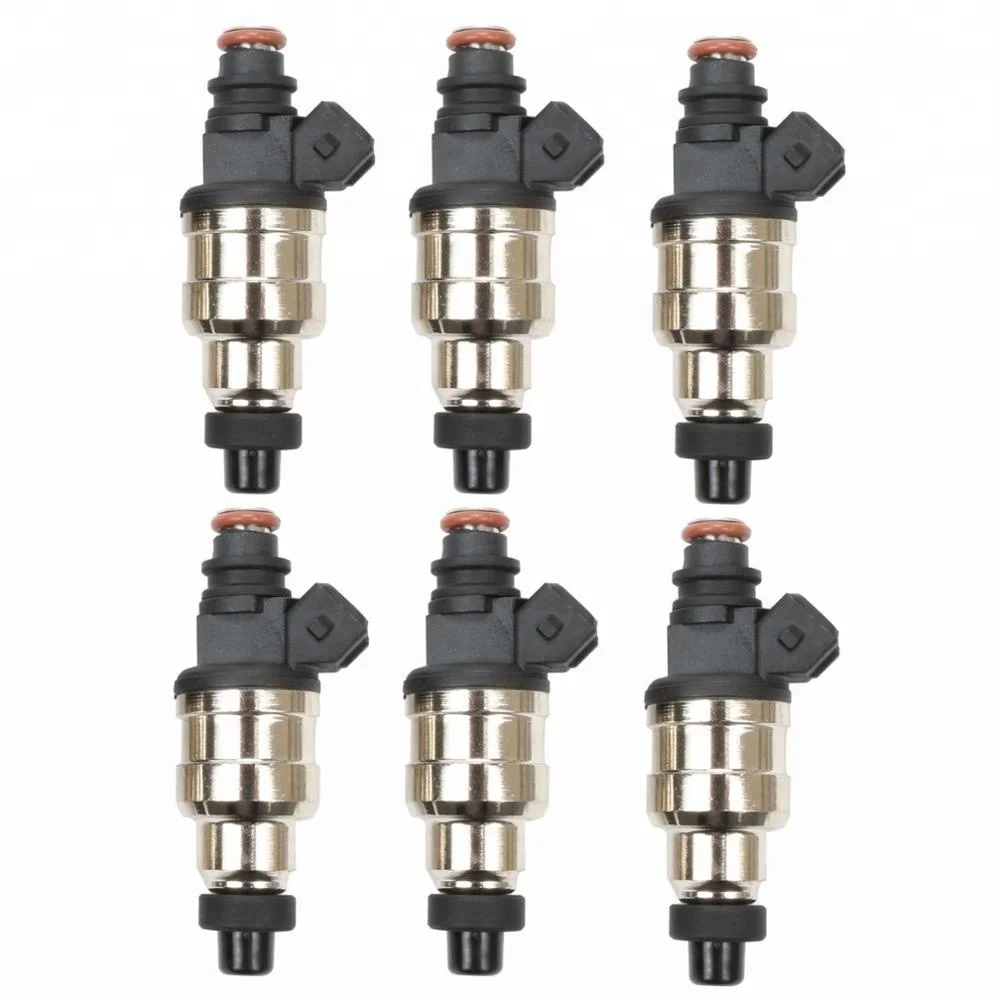Set of 6 550cc Fuel Injector Nozzle for 7MGE 7MGTE 1JZ 2JZ Tested by ASNU