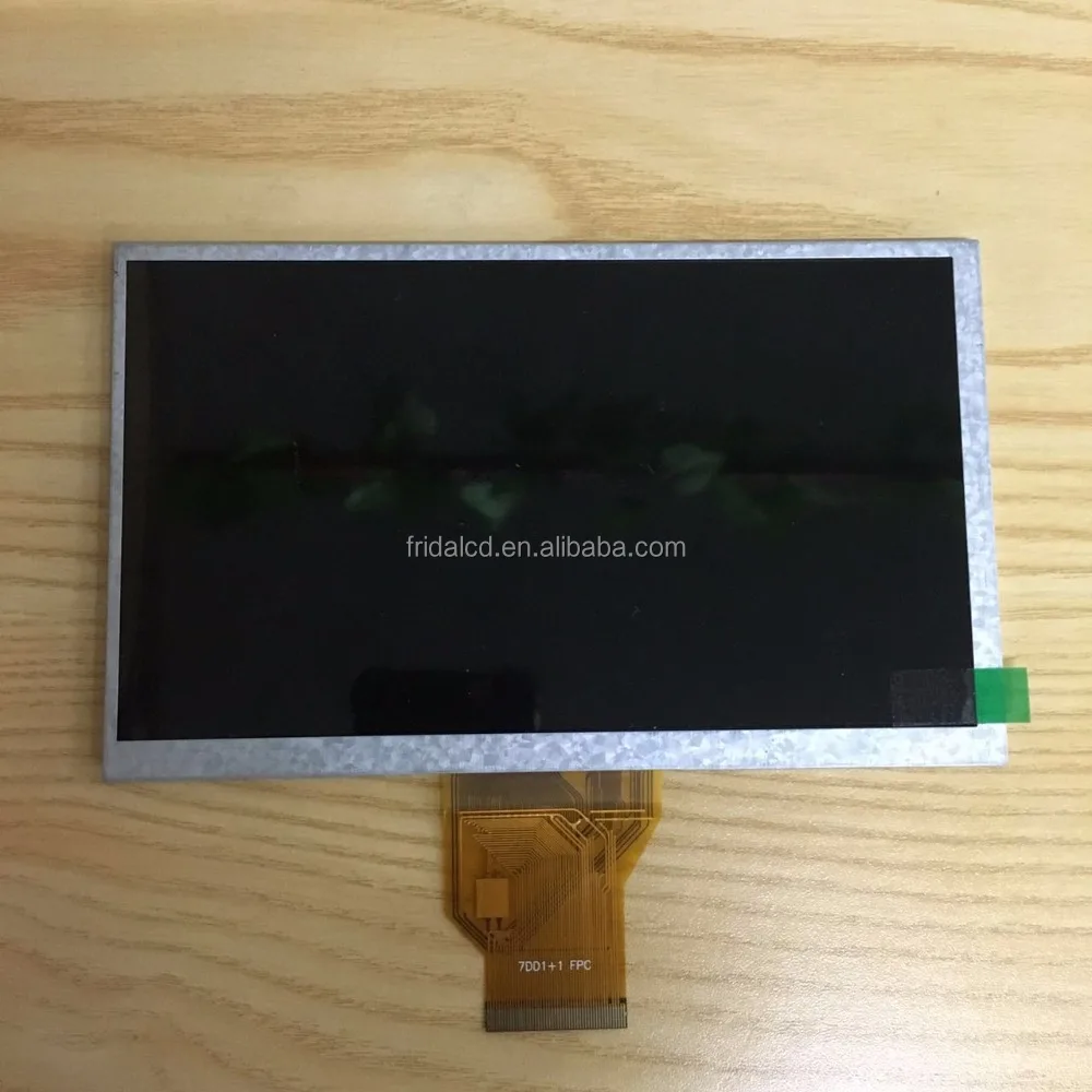 Низкая цена 7 'дюймовый сенсорный экран ЖК-дисплей на основе тонкоплёночной технологии WVGA/800x480 цветная (RGB) = TTL интерфейсом HX8264E + HX8664B 6 & 12 часов просмотра направление