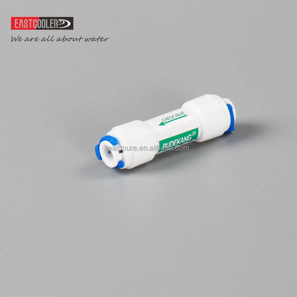 Tubing 1/4" & 3/8" Check Valve for Reverse Osmosis Water Filter