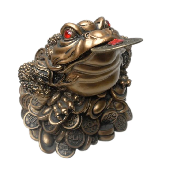 Money Toads for Fengshui Animal With 6 Inch Size
