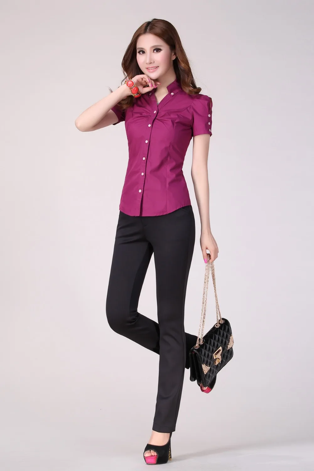 Formal Dress Slacks And Blouse Factory 