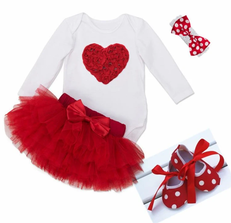 Милое Платье-пачка для маленьких девочек LSF24, комбинезон для малышей, Детский комбинезон с оборками, наряды, одежда для маленьких девочек, 4 шт. в комплекте