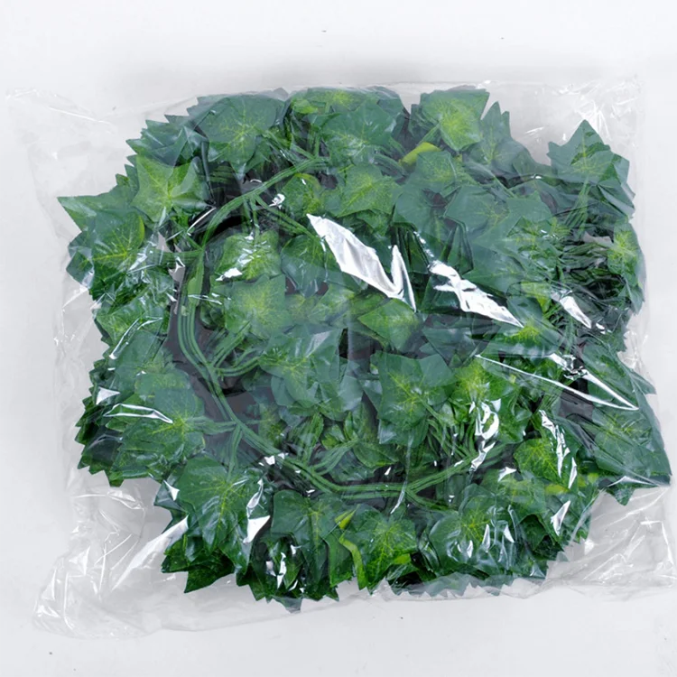 Wholesale Hanging Artificial Leaves Decorative Vines Fake Ivy Vines For