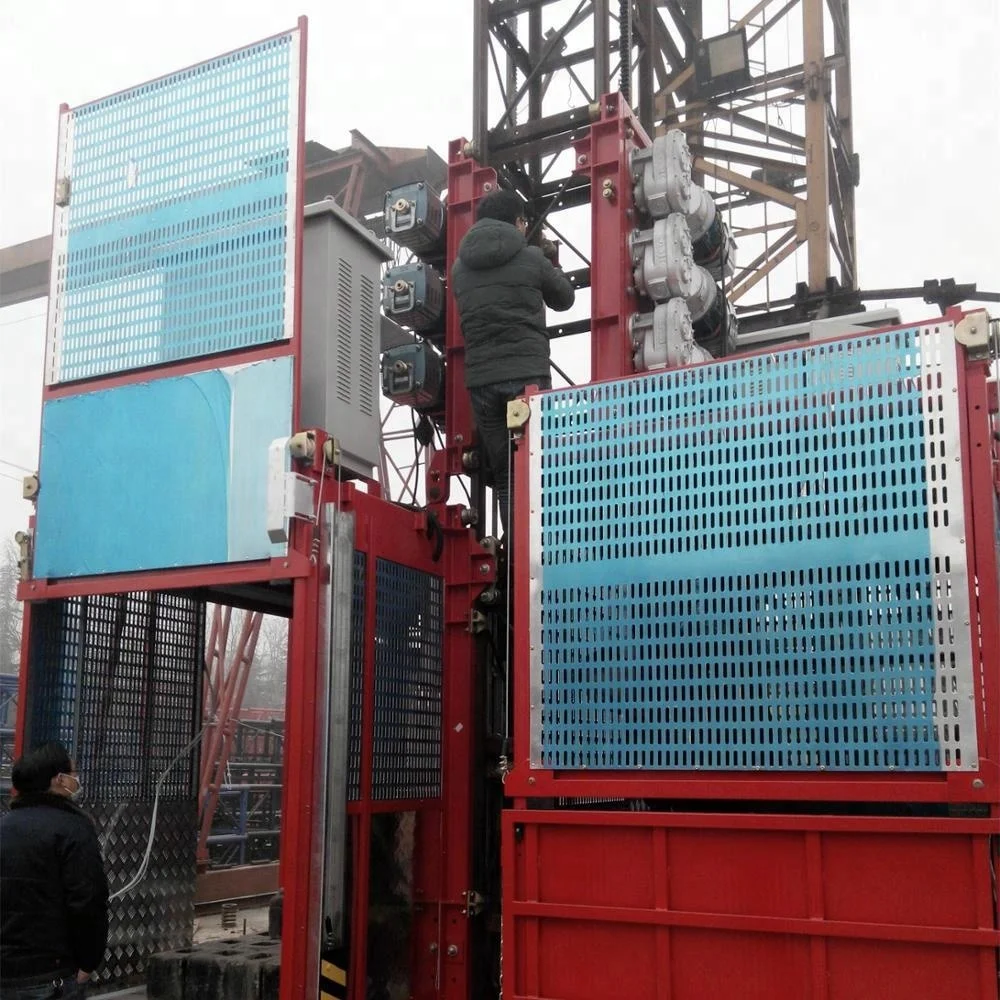Waterproofing Hoist Carry Material Concrete Block Used Building Lift