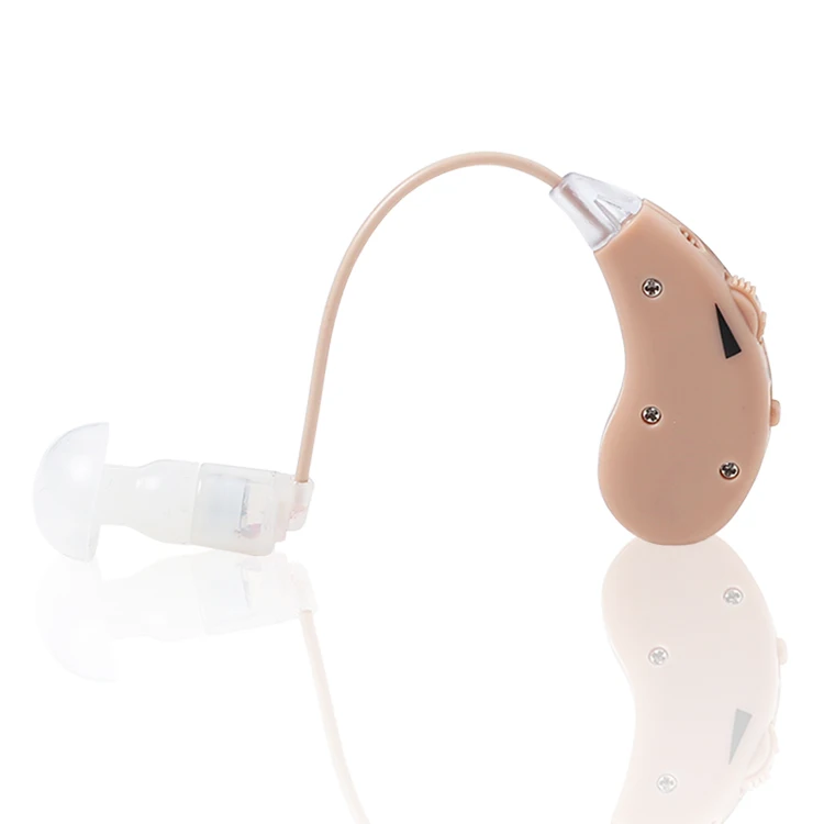 CE BSCI ISO China Factory BTE Rechargeable Hearing Aid Earphone