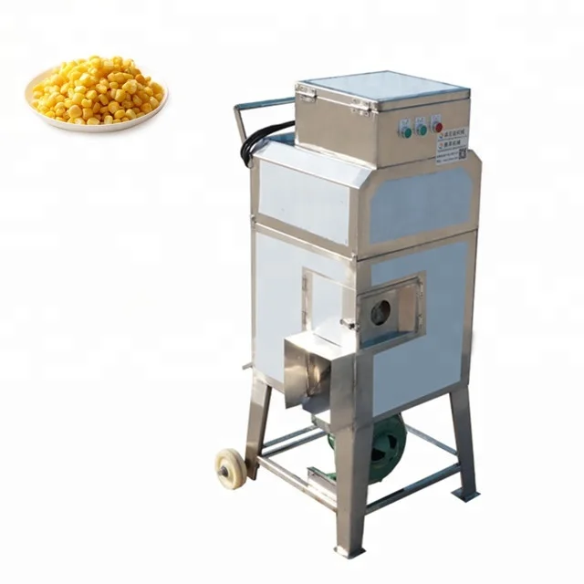 Fresh Corn Seeds Removing Shredding Machine Sweet Corn Processing Line