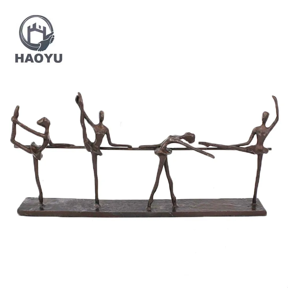 
 Лидер продаж в скандинавском стиле абстрактные чугунные металлические бронзовые скульптуры для мамы и ребенка для украшения дома  