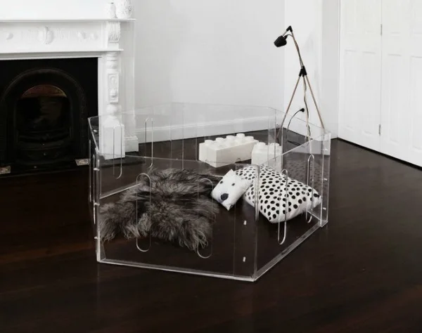 transparent playpen