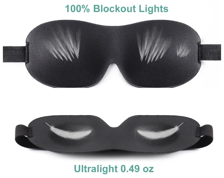 Wellcare 3d Sleep Mask New Design Eye Mask Sleeping Contoured Airplane ...