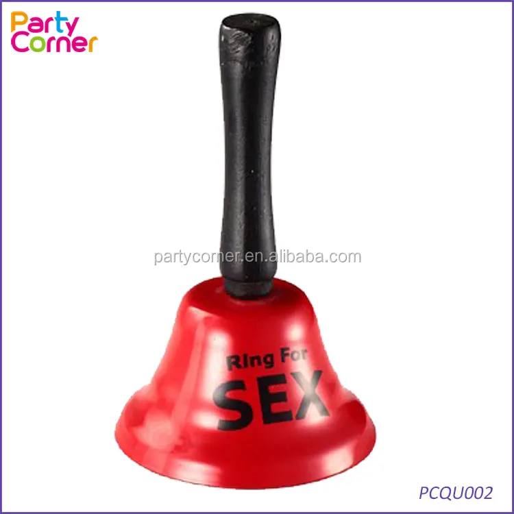 Ring For Sex Bell Adult Fun Gift Toys Hen Stag Party Night Marriage Wedding Joke