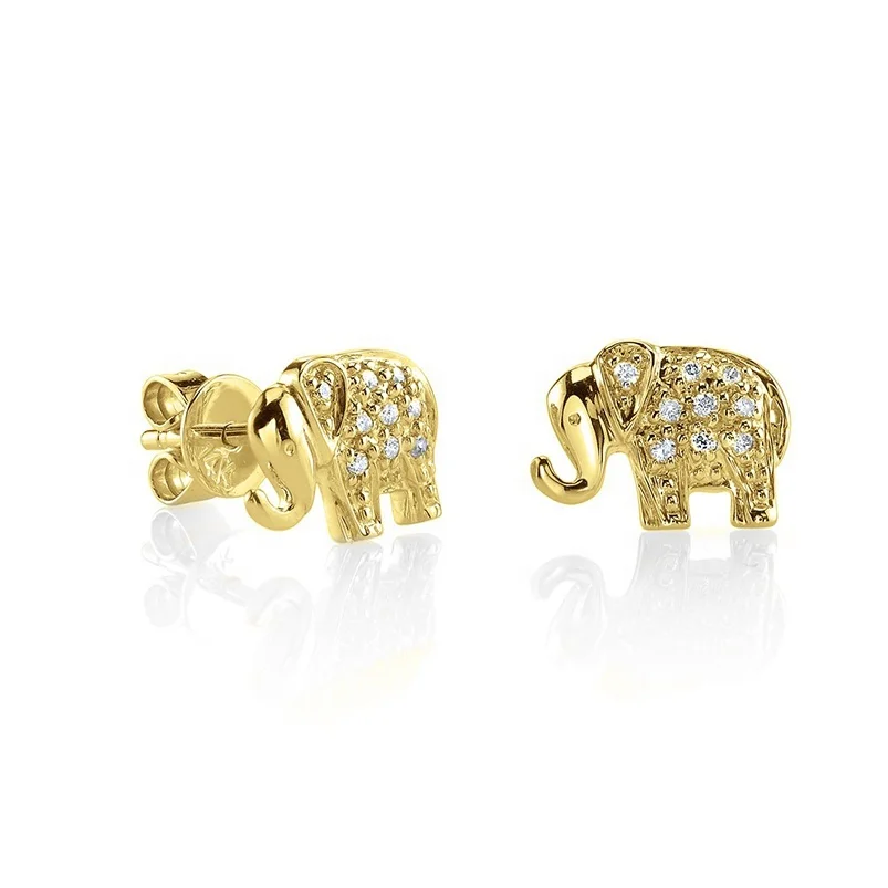Fashion Gold Animal Jewelry Diamond 