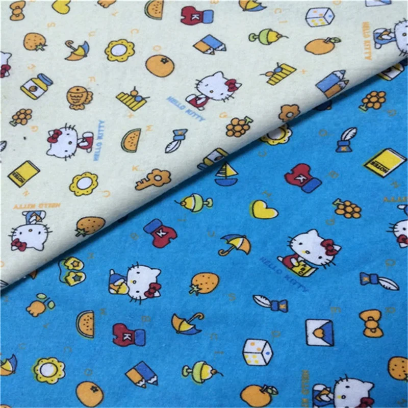 Китайская фабрика, оптовая продажа, двухсторонняя хлопковая Полиэстеровая фланелевая ткань с начесом для мальчиков/девочек, одежда для сна/пагамас