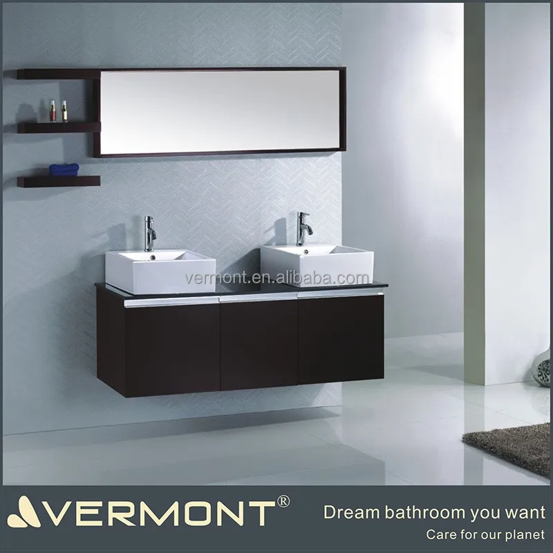 Dark Brown Bathroom Vanity Double Sink Vanity Bathroom Buy Bathroom Vanity Double Sink Vanity Bathroom Double Sink Bathroom Cabinet Product On Alibaba Com